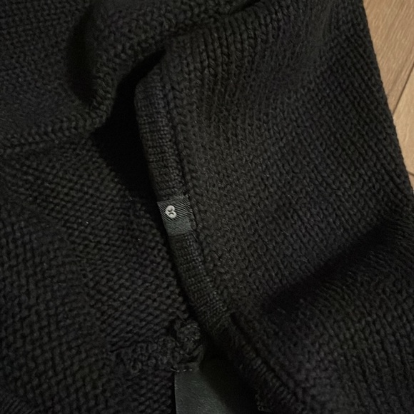 Hurley Knit Zipup Hoodie Sweater -Black - Picture 6 of 16